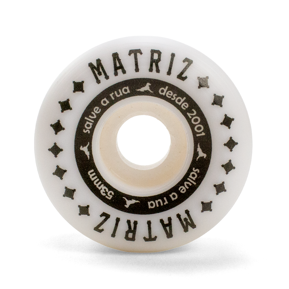Roda Matriz Salve a Rua – Branco/Preto - 101A