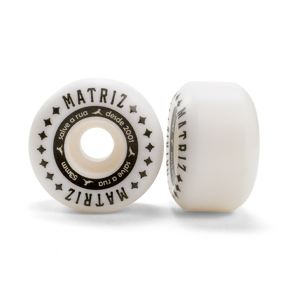 Roda Matriz Salve a Rua – Branco/Preto - 101A