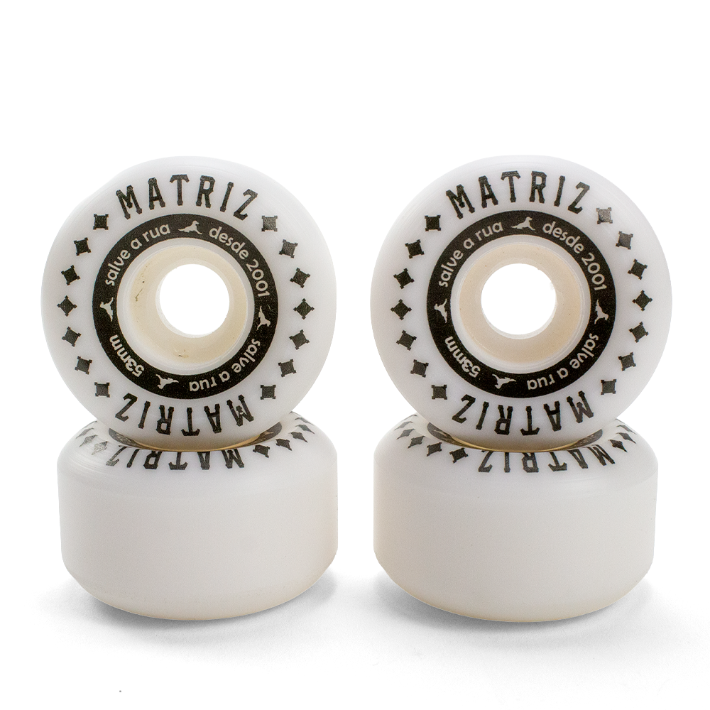 Roda Matriz Salve a Rua – Branco/Preto - 101A