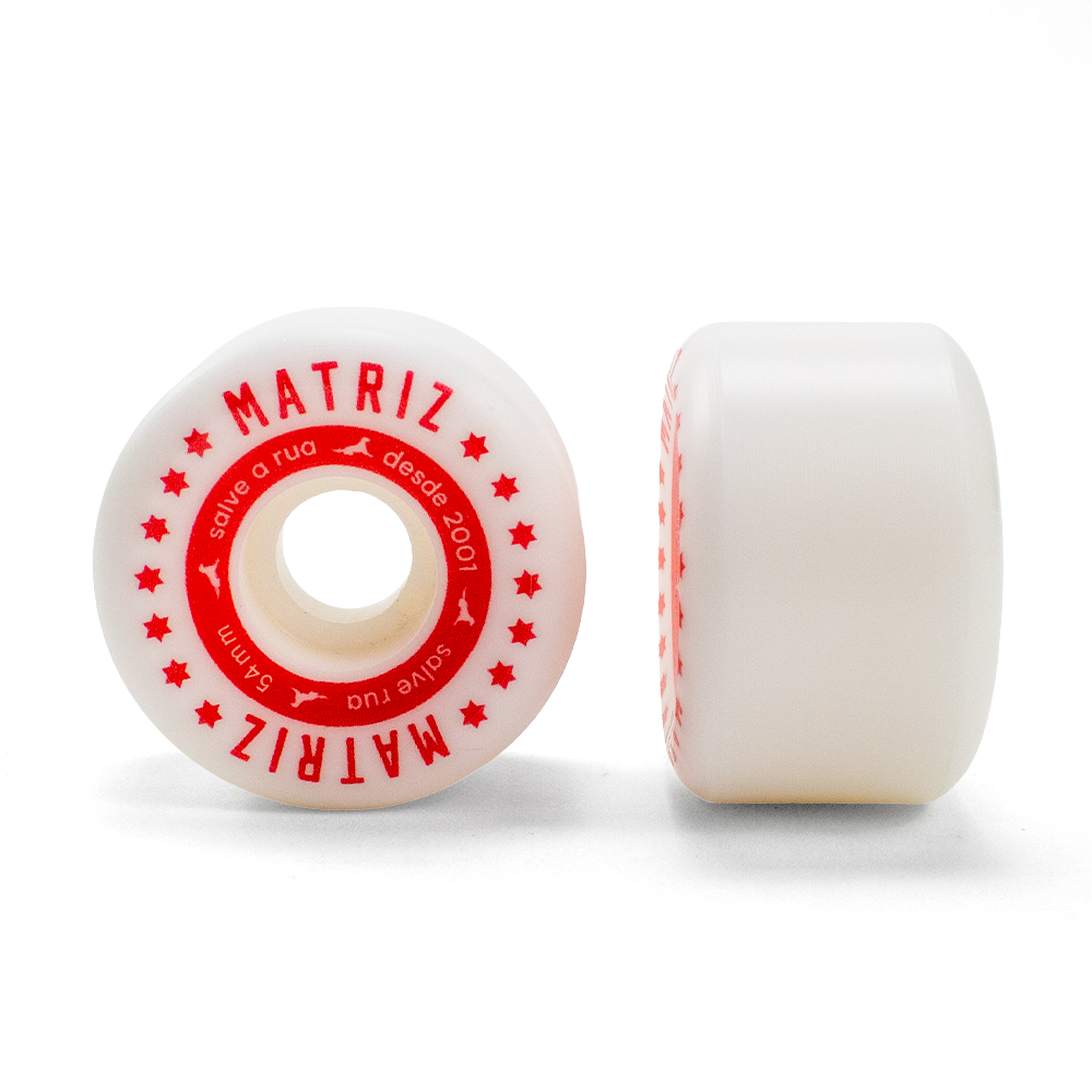Roda Matriz Salve a Rua Branco/Vermelho - 101A