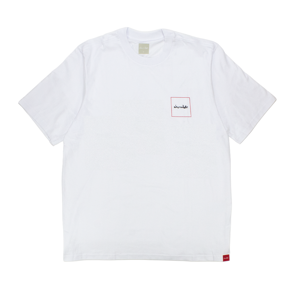 Camiseta Chocolate OG Square Branco