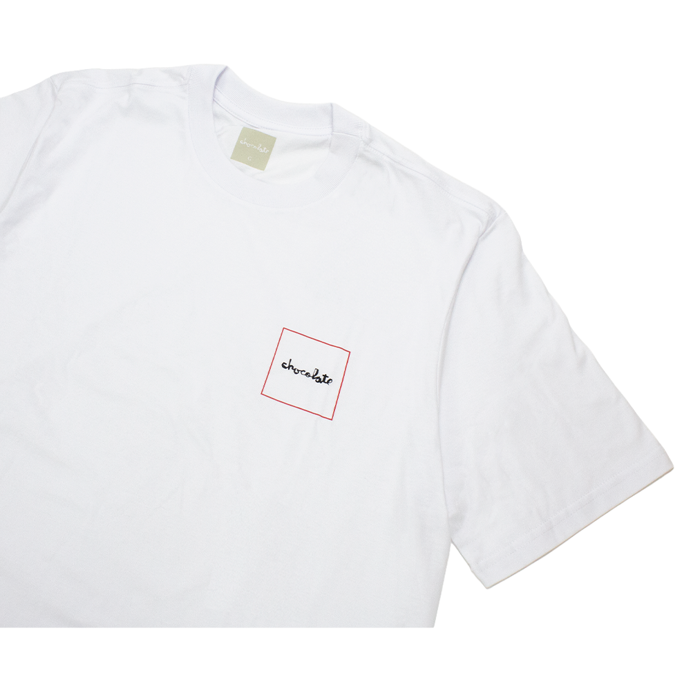 Camiseta Chocolate OG Square Branco
