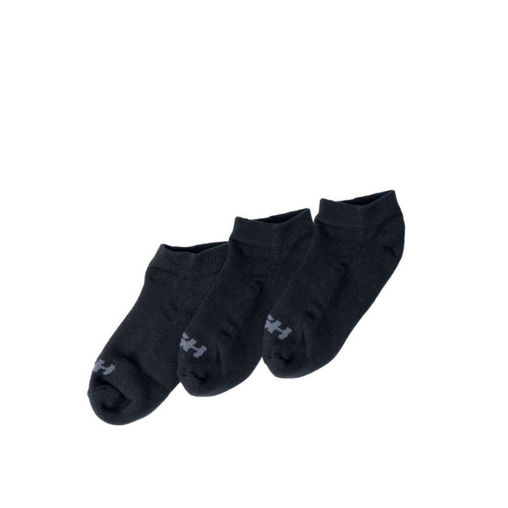 Meia High Pack Sport C/3 pares Logo Preto