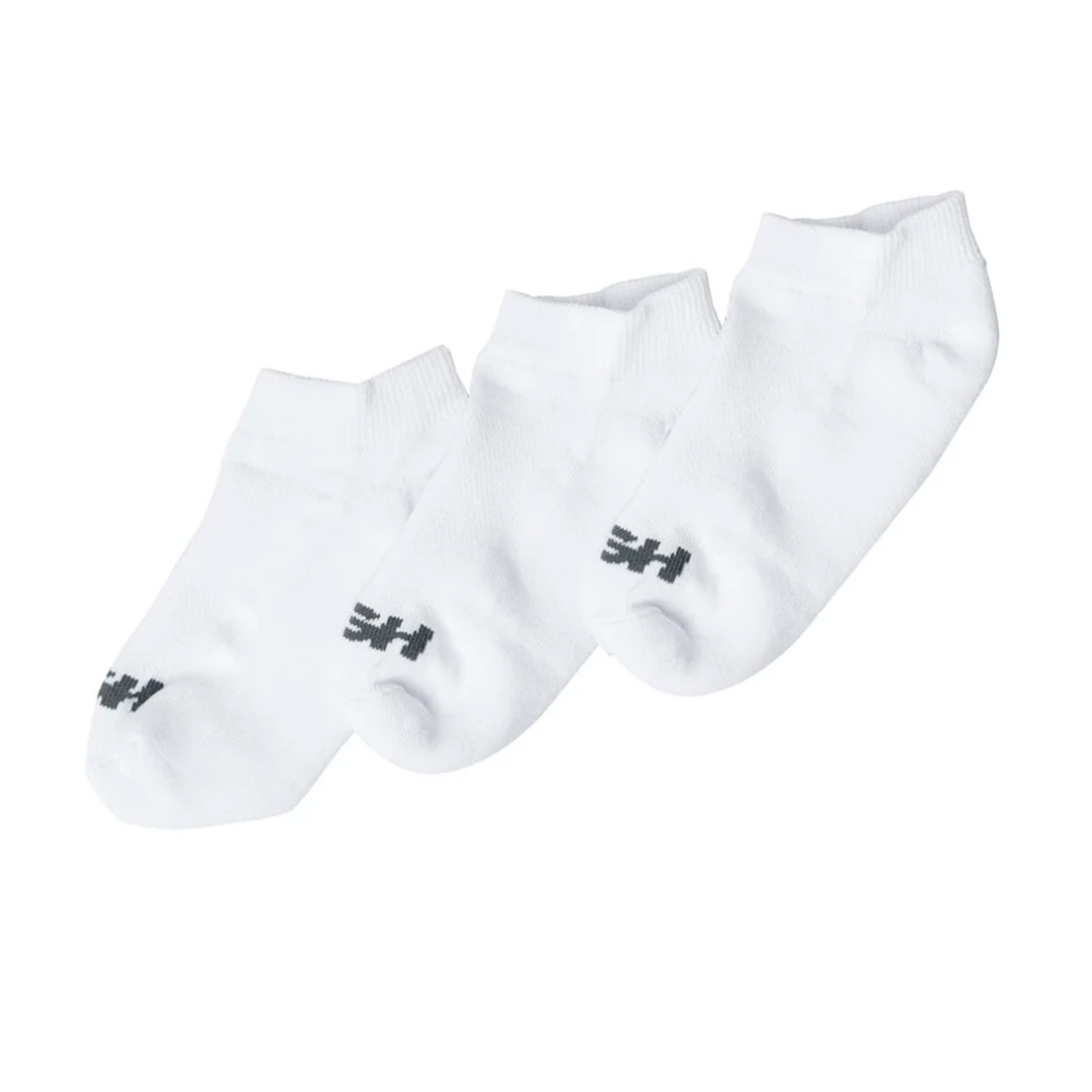 Meia High Pack Sport C/3 pares Logo Branco