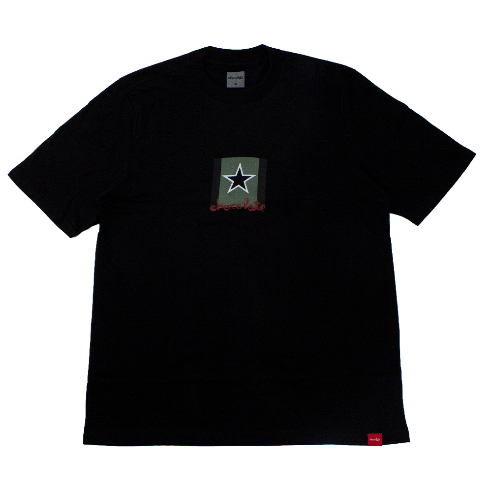 Camiseta Chocolate Vintage Flag 1995 Preto
