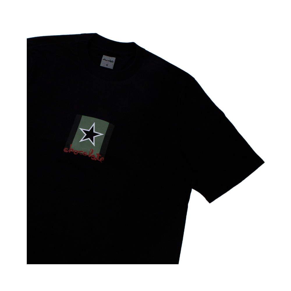 Camiseta Chocolate Vintage Flag 1995 Preto