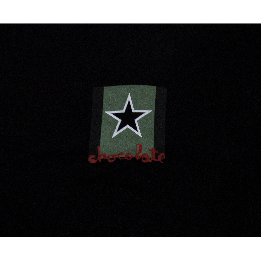 Camiseta Chocolate Vintage Flag 1995 Preto