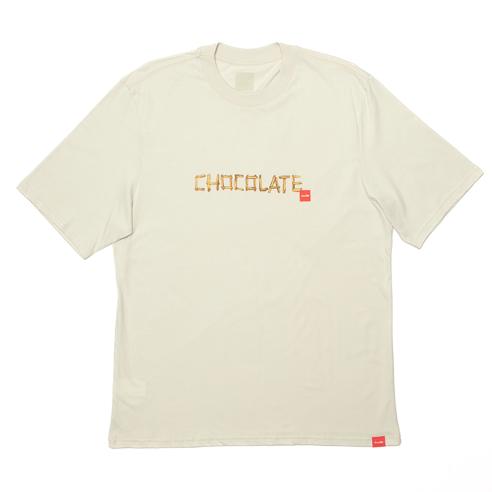 Camiseta Chocolate Vintage Nature Crest Sket Areia