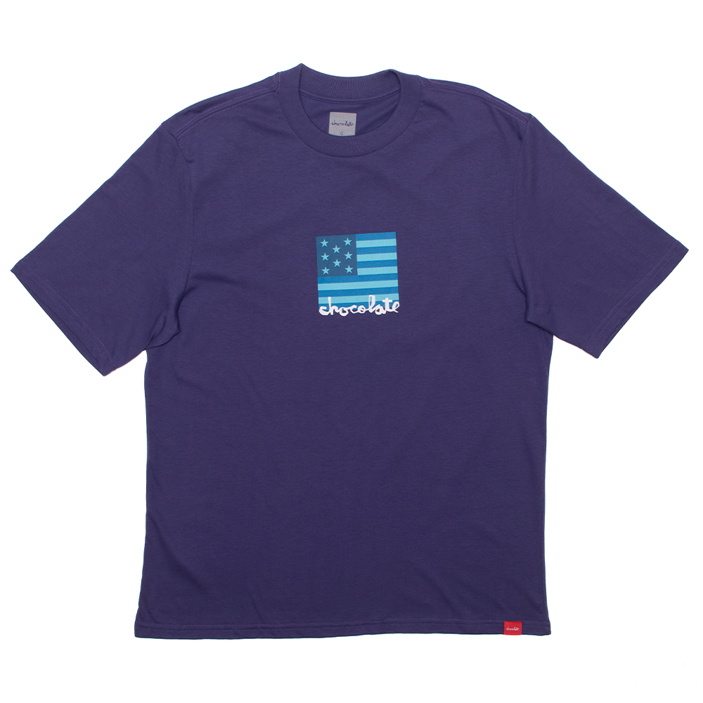 Camiseta Chocolate Block Flag Azul
