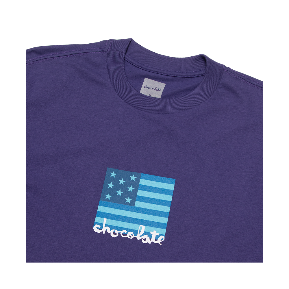 Camiseta Chocolate Block Flag Azul