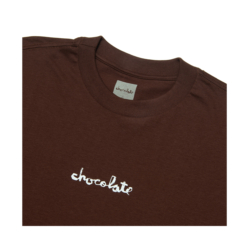 Camiseta Chocolate Chunk Square Marrom