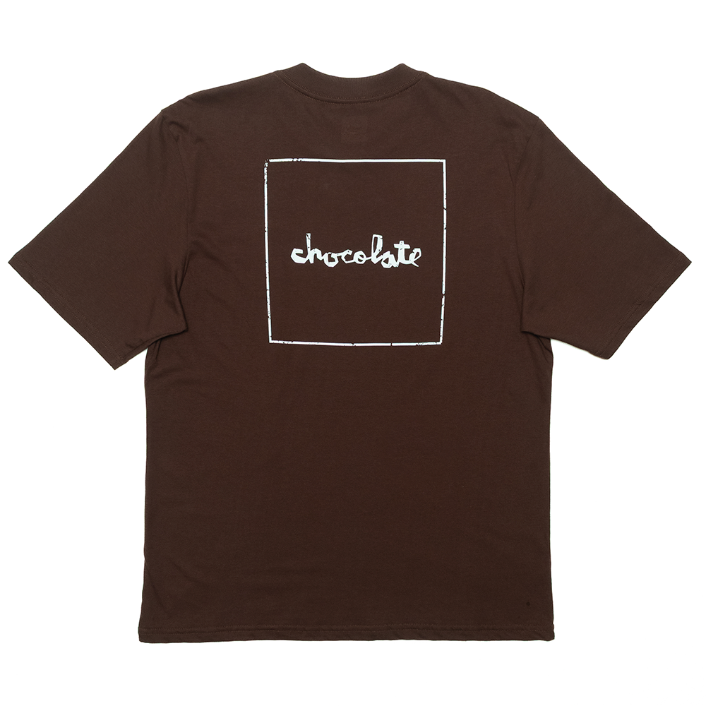 Camiseta Chocolate Chunk Square Marrom