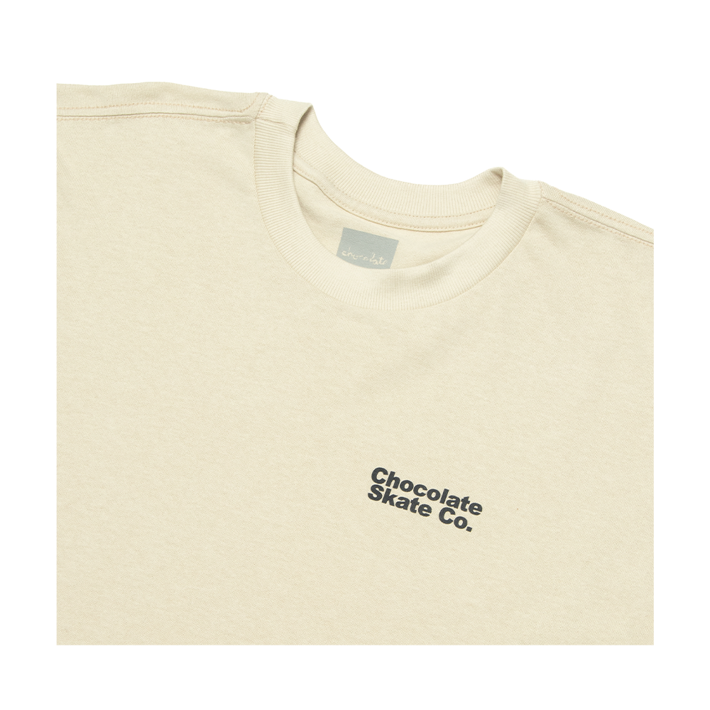Camiseta Chocolate Overzise Skate Co Over Areia