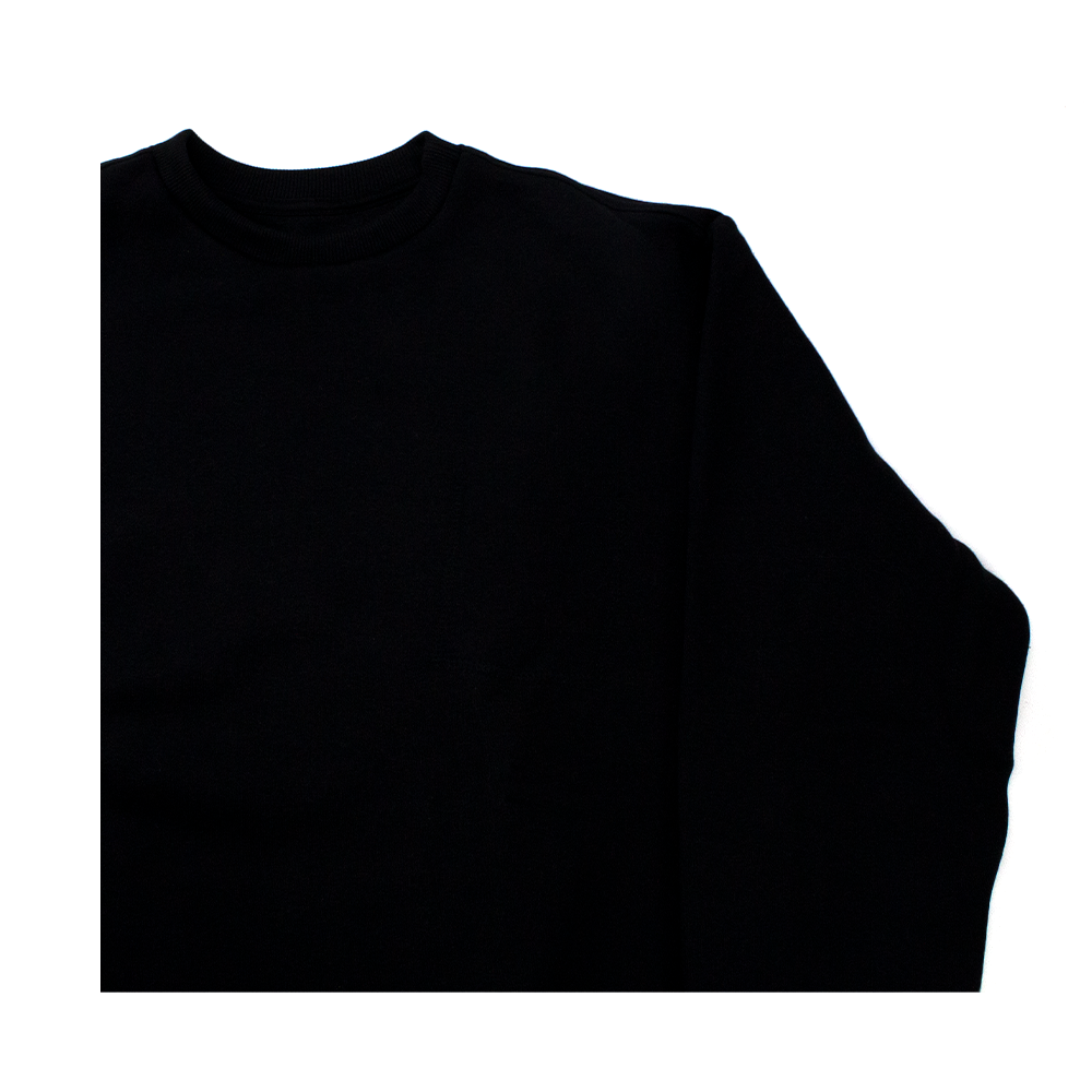 Moletom Layback Careca Tag Preto