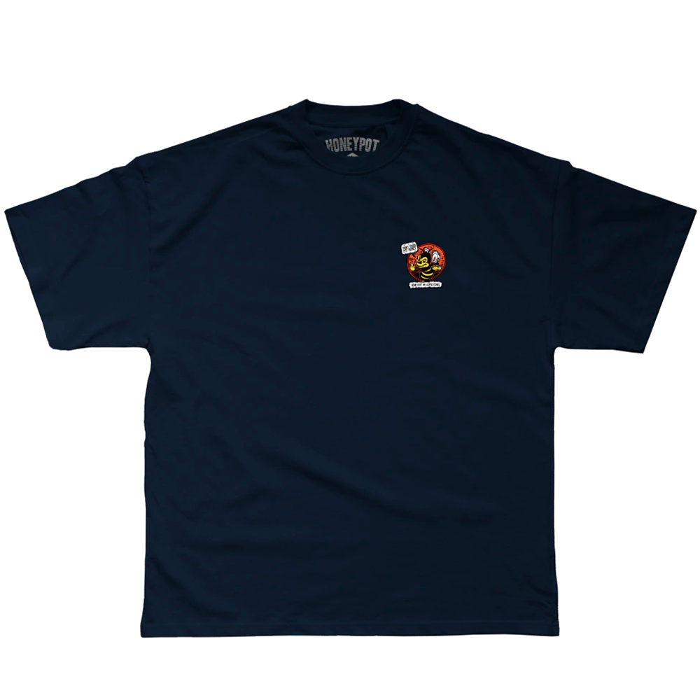 Camiseta Honeypot X Hippie Bong Marinho