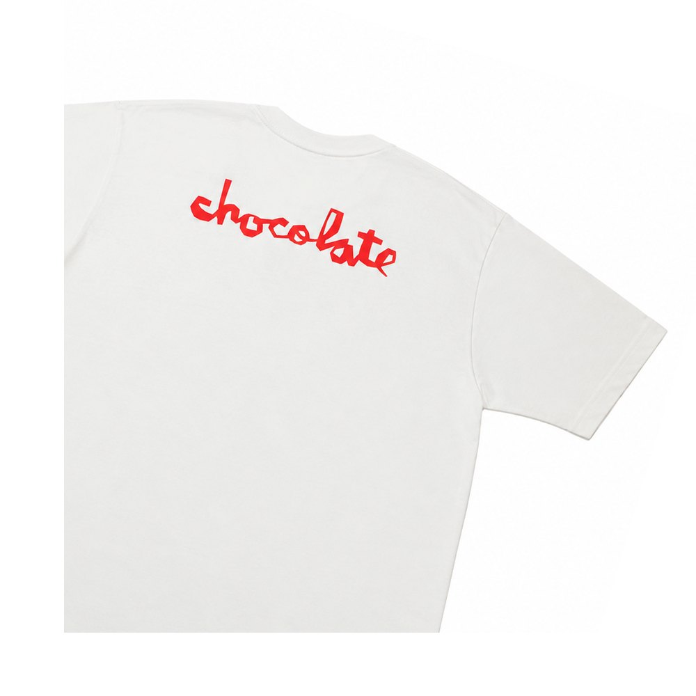 Camiseta Chocolate Oversize Parental Over Branco