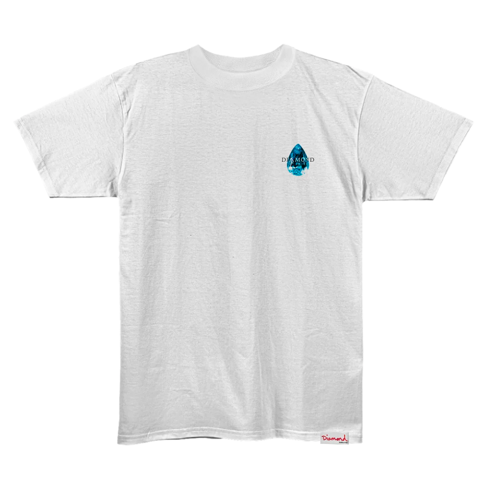 Camiseta Diamond Tear Drop White