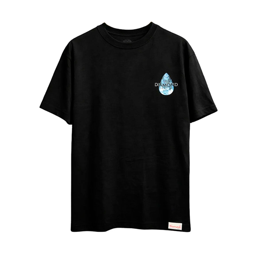 Camiseta Diamond Tear Drop Black