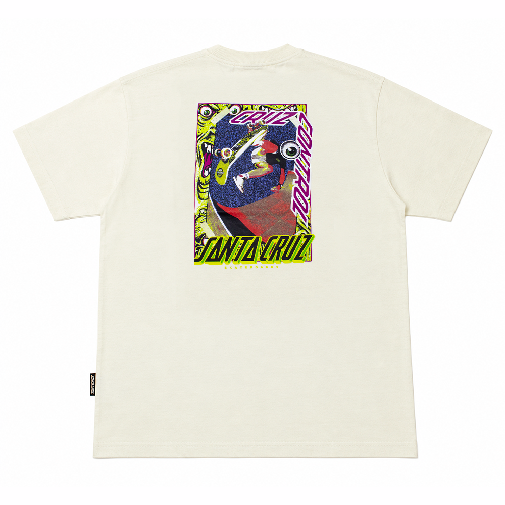 Camiseta Santa Cruz Oversized Roskopp Cruz Control