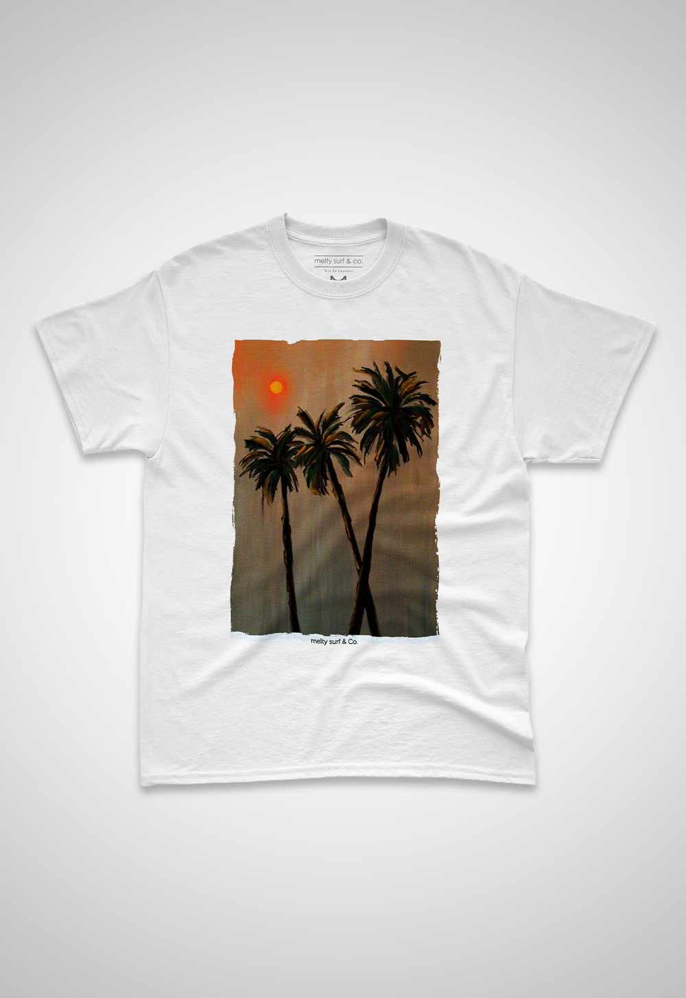 T-shirt Sunset Oasis