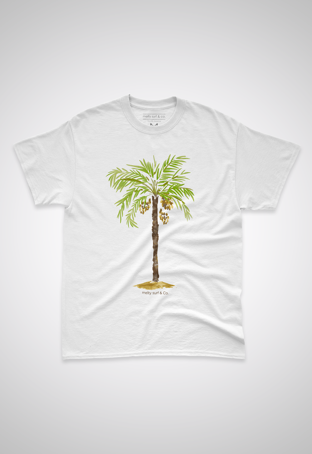 T-shirt Sand & Palm Tree