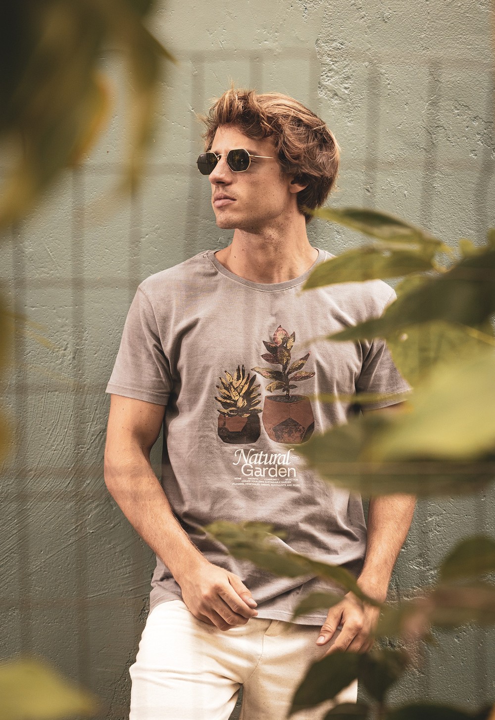 T-shirt Natural Garden