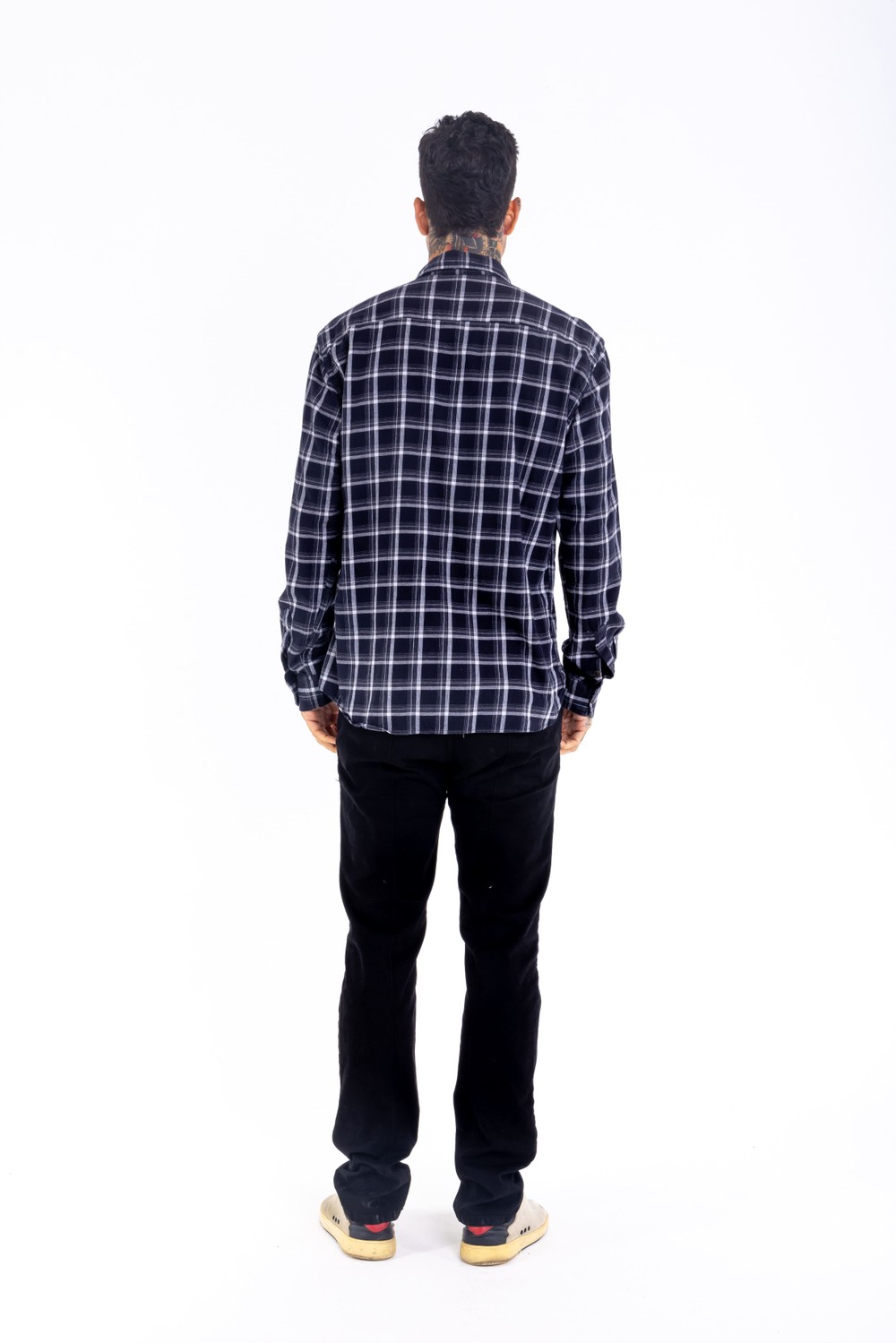 Camisa Black Plaid