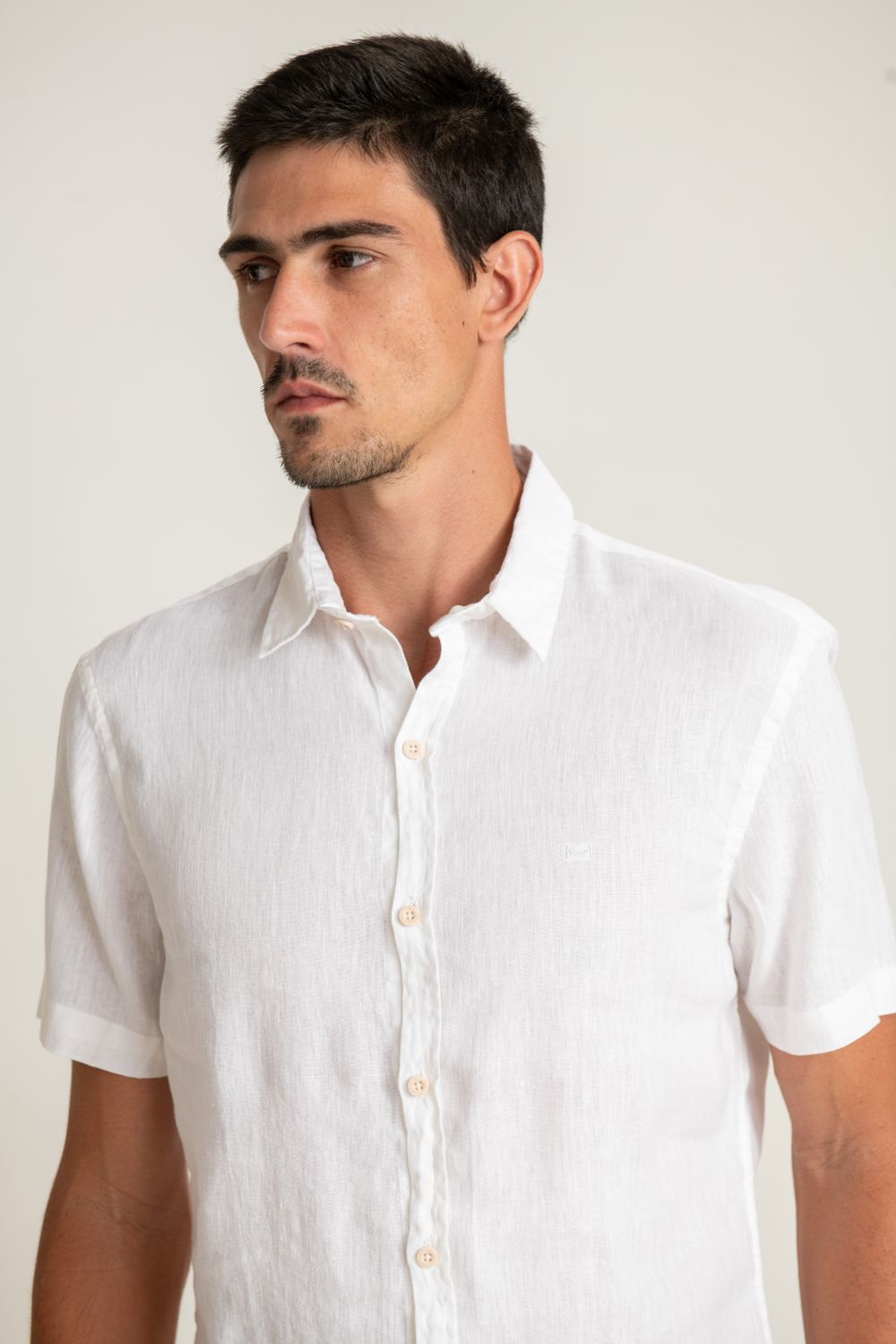 Camisa Linho Branco