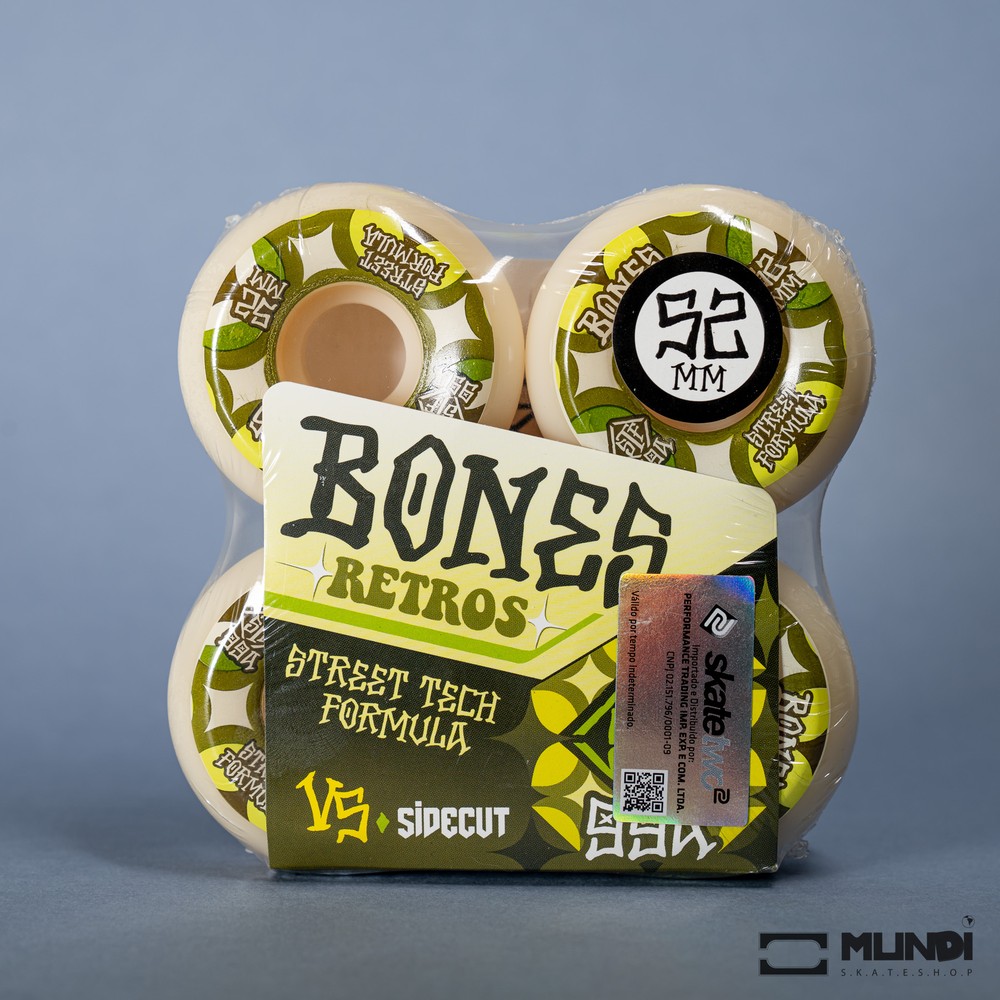 Roda Bones Street Tech Formula Retros 52MM STF V5 99a