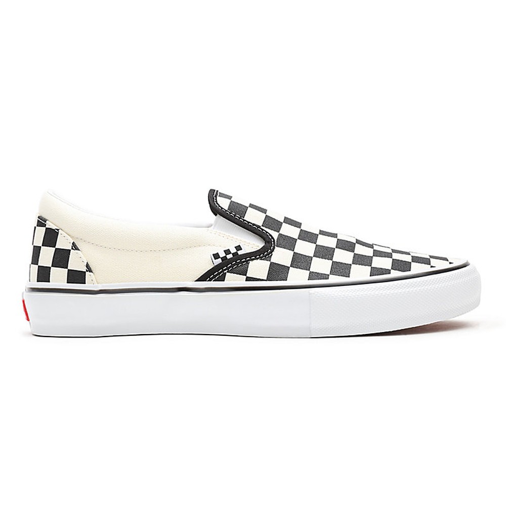 Tênis Vans Skate Slip-On Black Offwhite