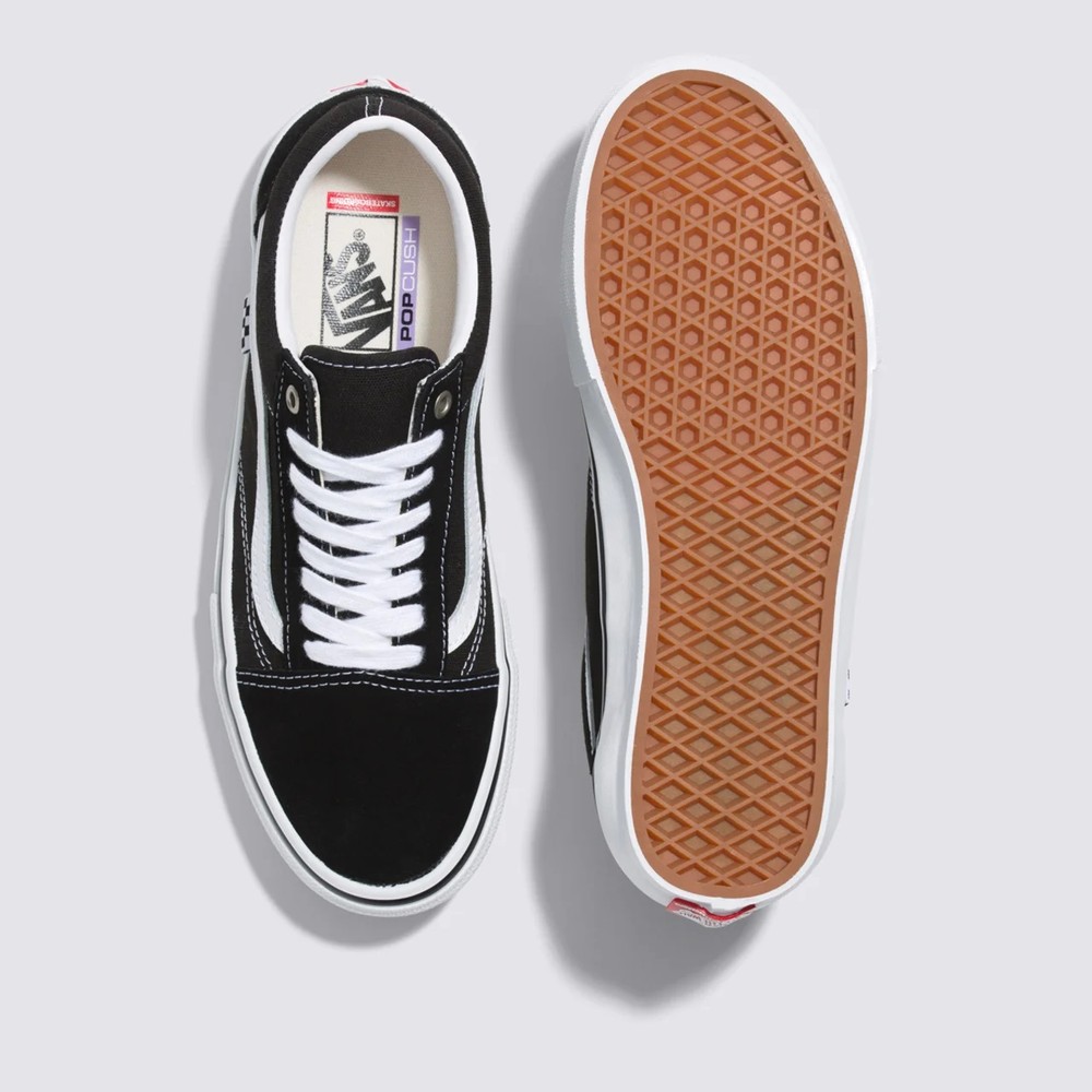 Tênis Vans Old Skool Pro Black White