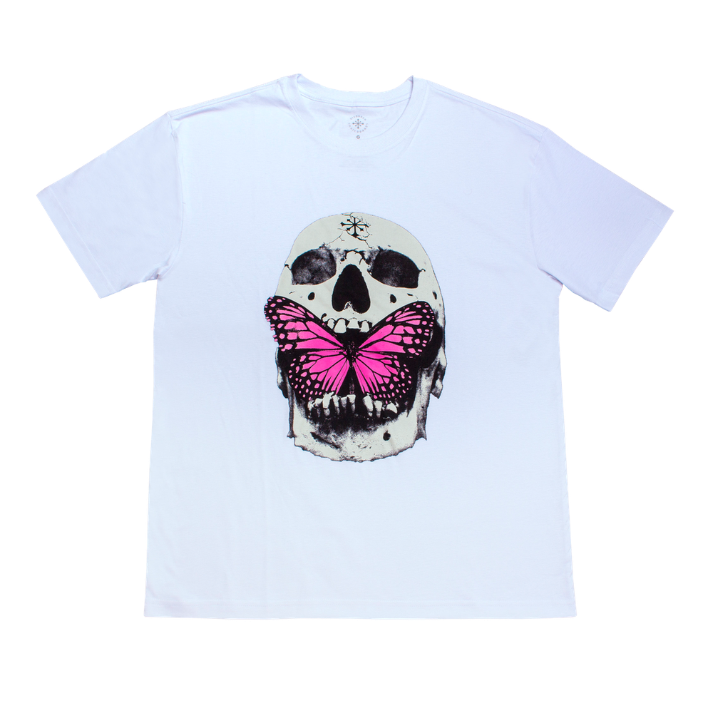 Camiseta Disorder Butterfly Skull  