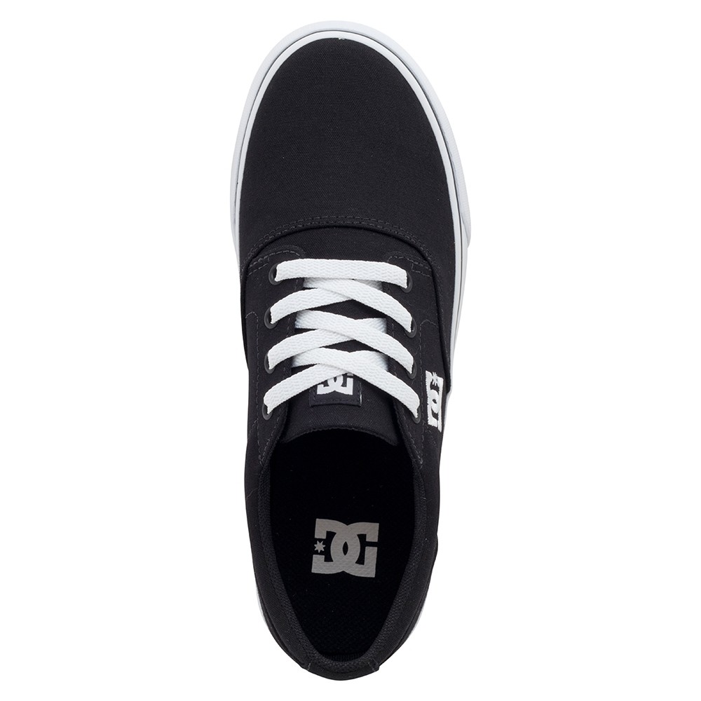 Tênis Dc Shoes New Flash 2 TX Black-White