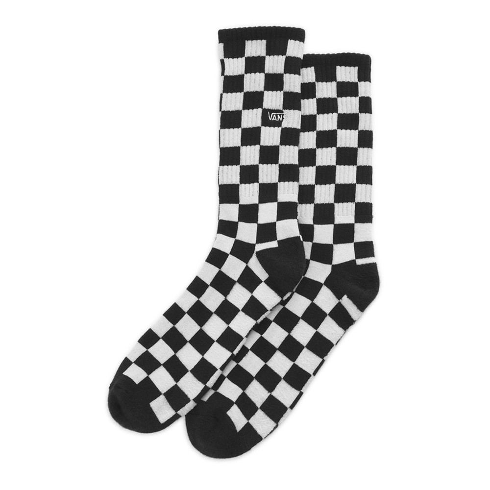 Meia Vans Checkerboard Crew II 36/40 Black