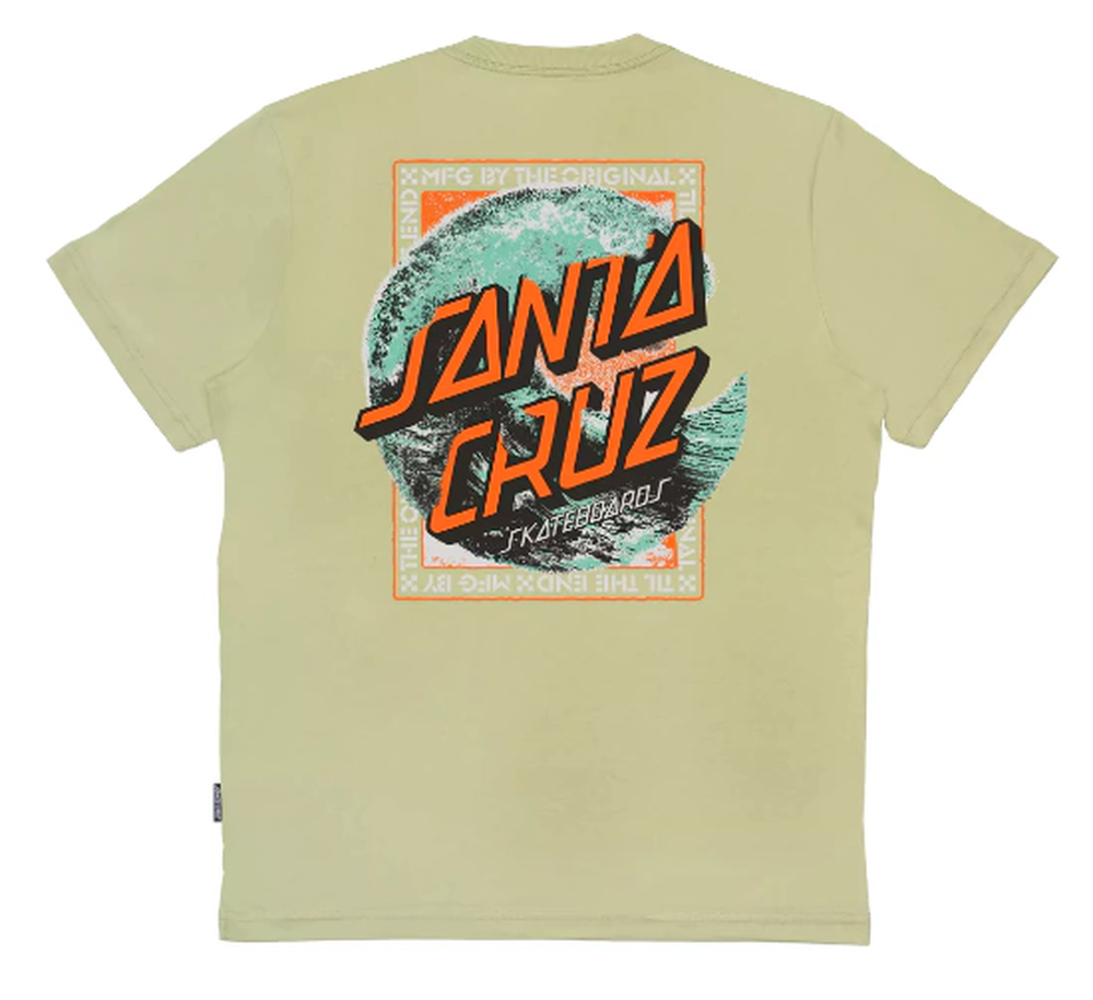 Camiseta Santa Cruz Breaker Dot Verde Oliva