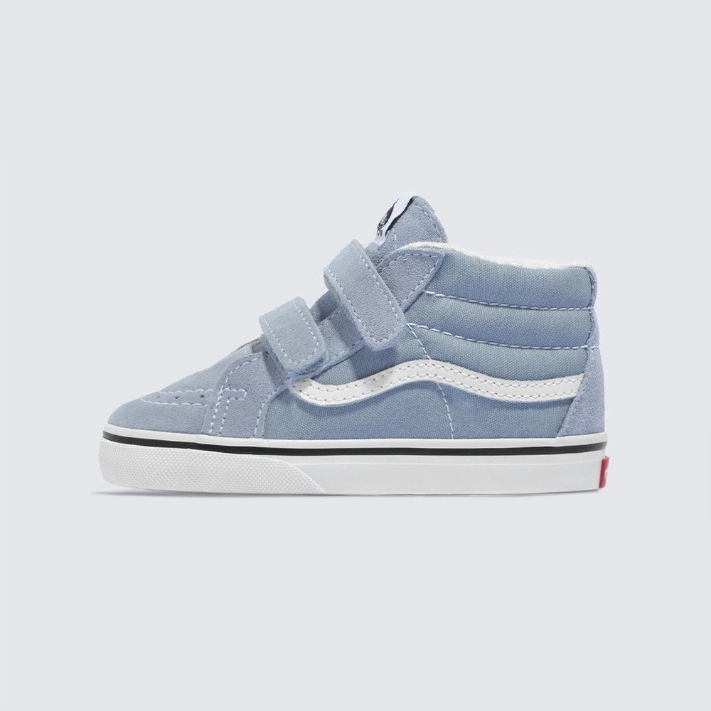 Tênis Vans SK8-Mid V Infantil Dusty Blue