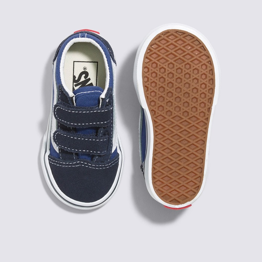 Tênis Vans Old Skool V Infantil Navy