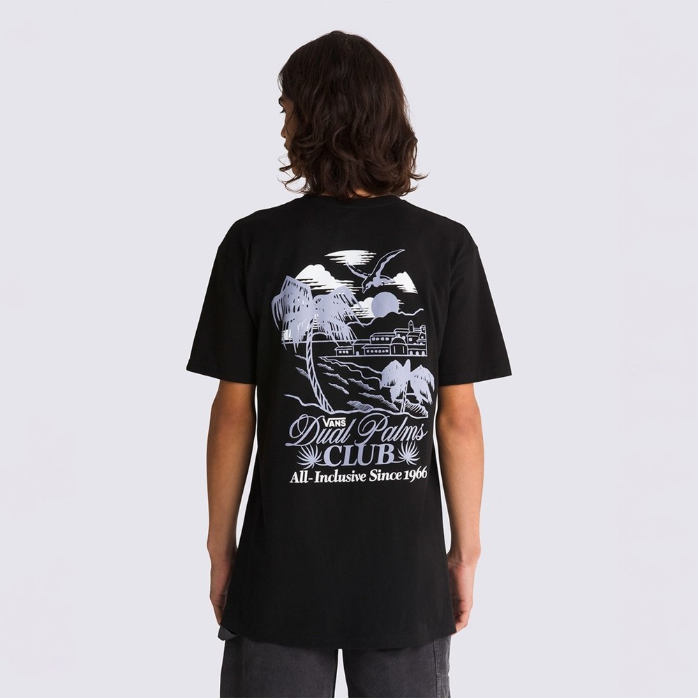 Camiseta Vans Dual Palms Club Black