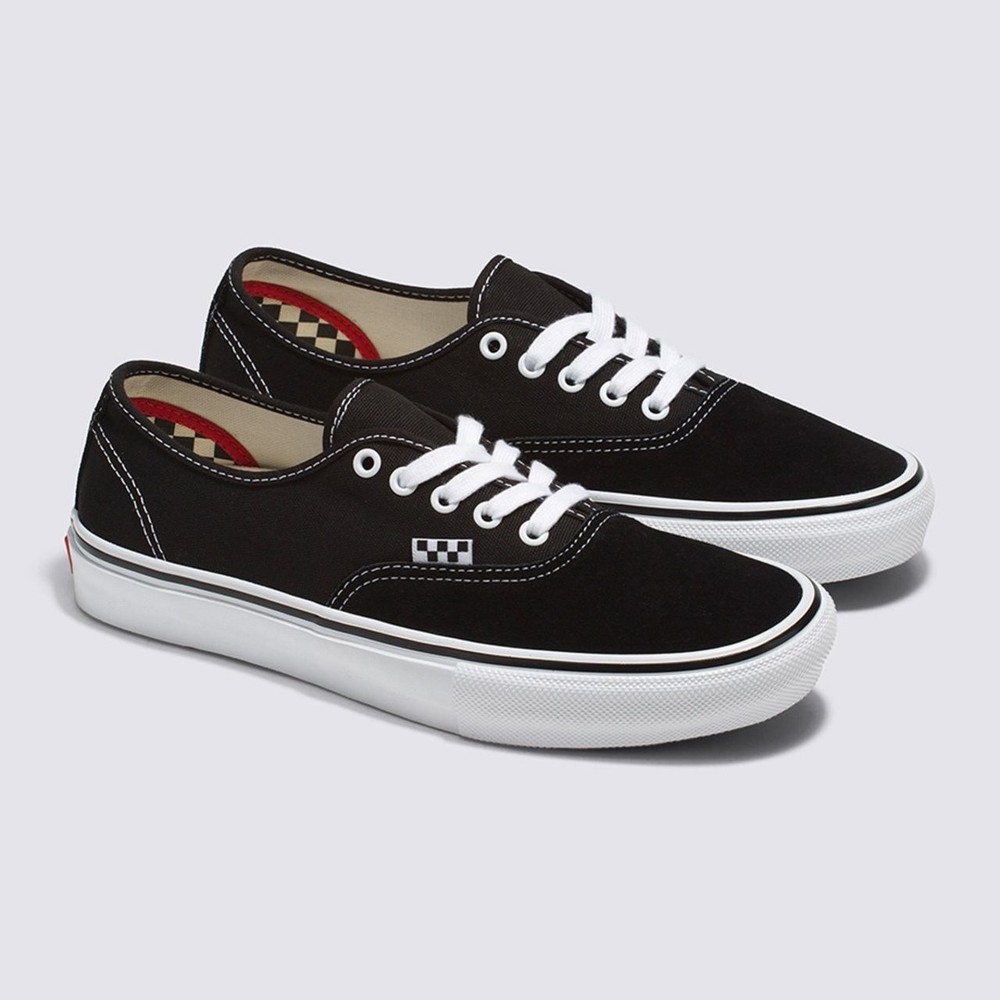 Tênis Vans Skate Pro Authentic Black White