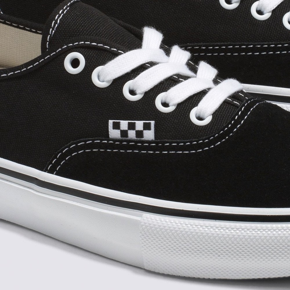 Tênis Vans Skate Pro Authentic Black White