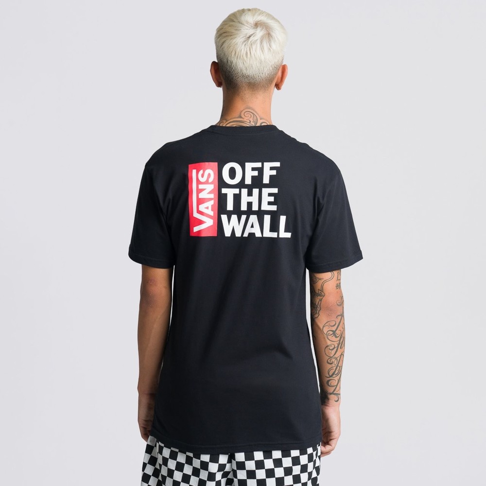 Camiseta Vans Off The Wall Black