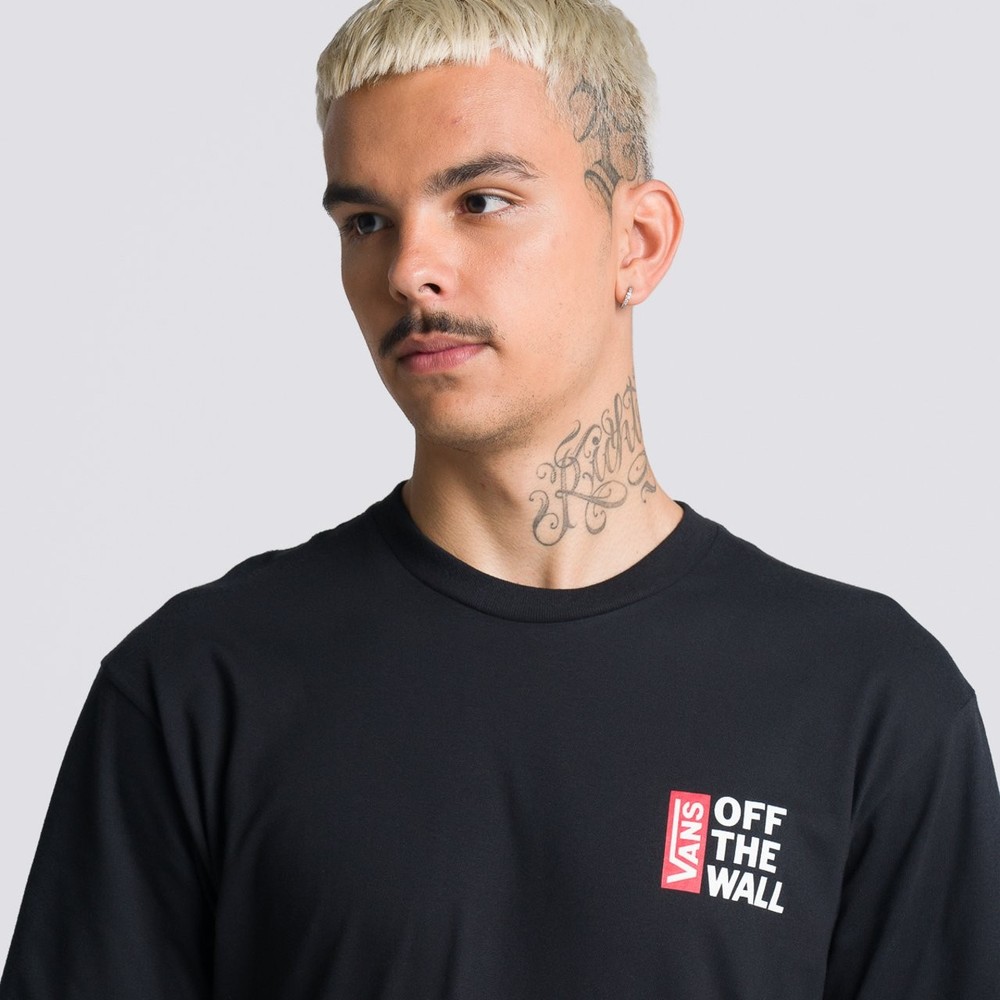 Camiseta Vans Off The Wall Black