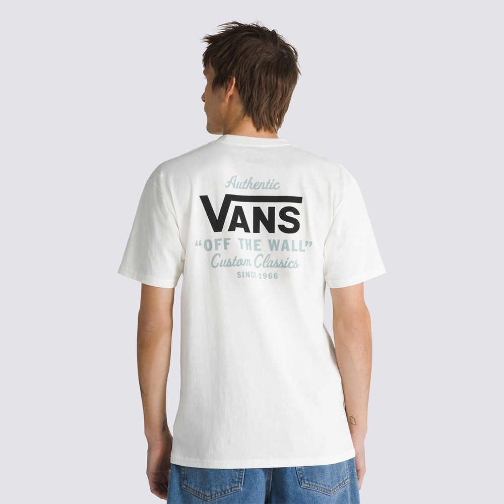 Camiseta Vans Holder St Classic SS Marshmallow Frost Gray