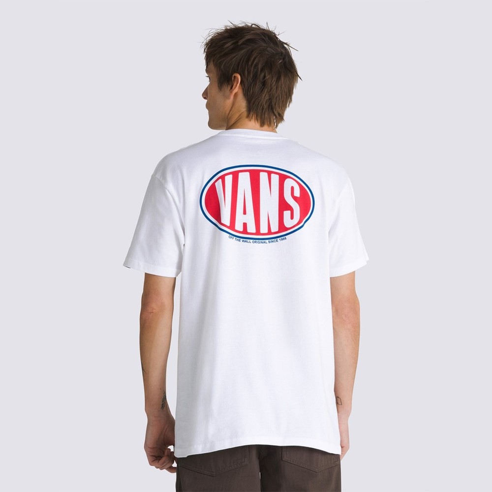 Camiseta Vans Spray On Ss White