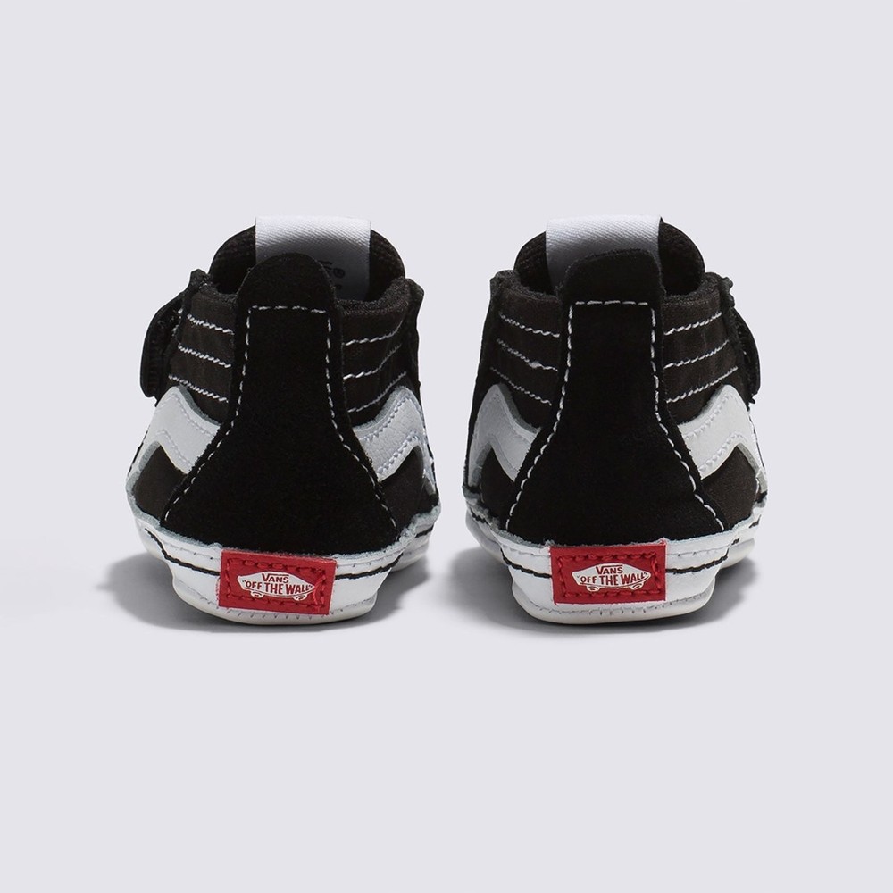 Tênis Vans Sk8-Hi Infantil Kids Black White