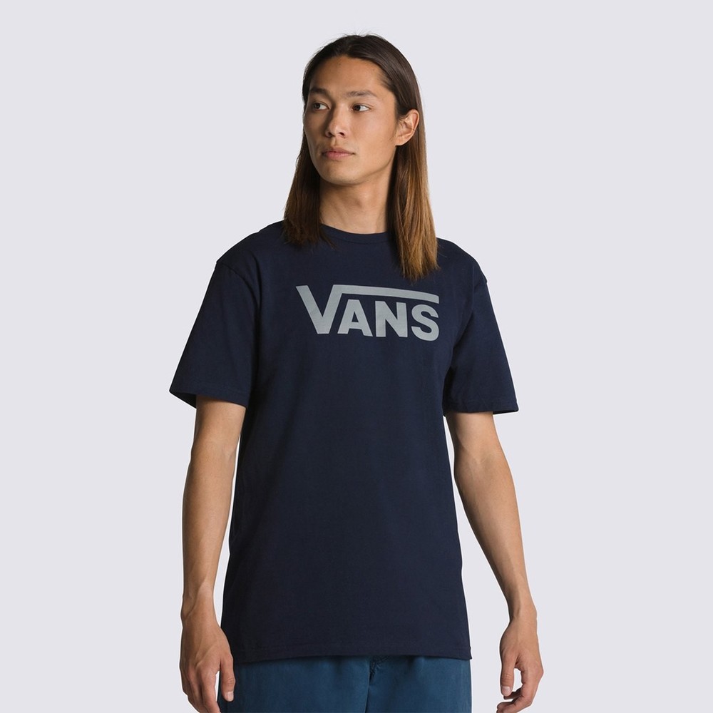 Camiseta Vans Classic Ss Navy White