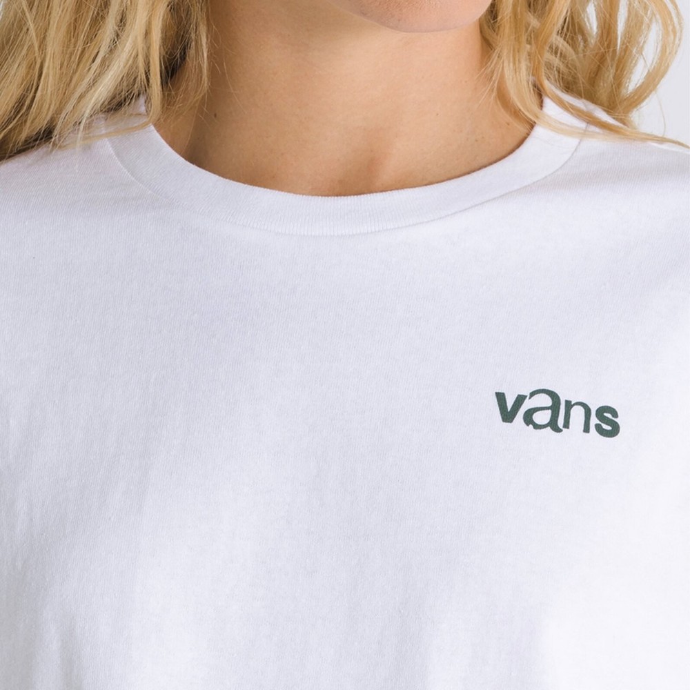 Camiseta Vans Preference Relaxed Crop SS White