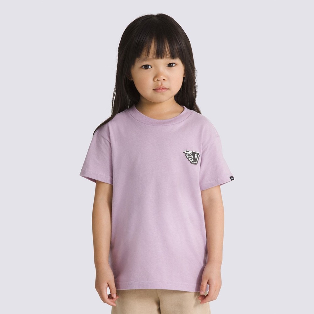 Camiseta Vans Essentials SS Lavender Mist Infantil