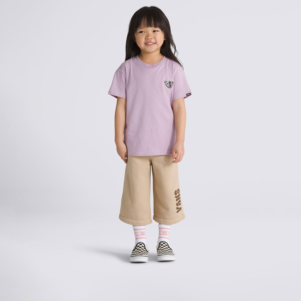 Camiseta Vans Essentials SS Lavender Mist Infantil