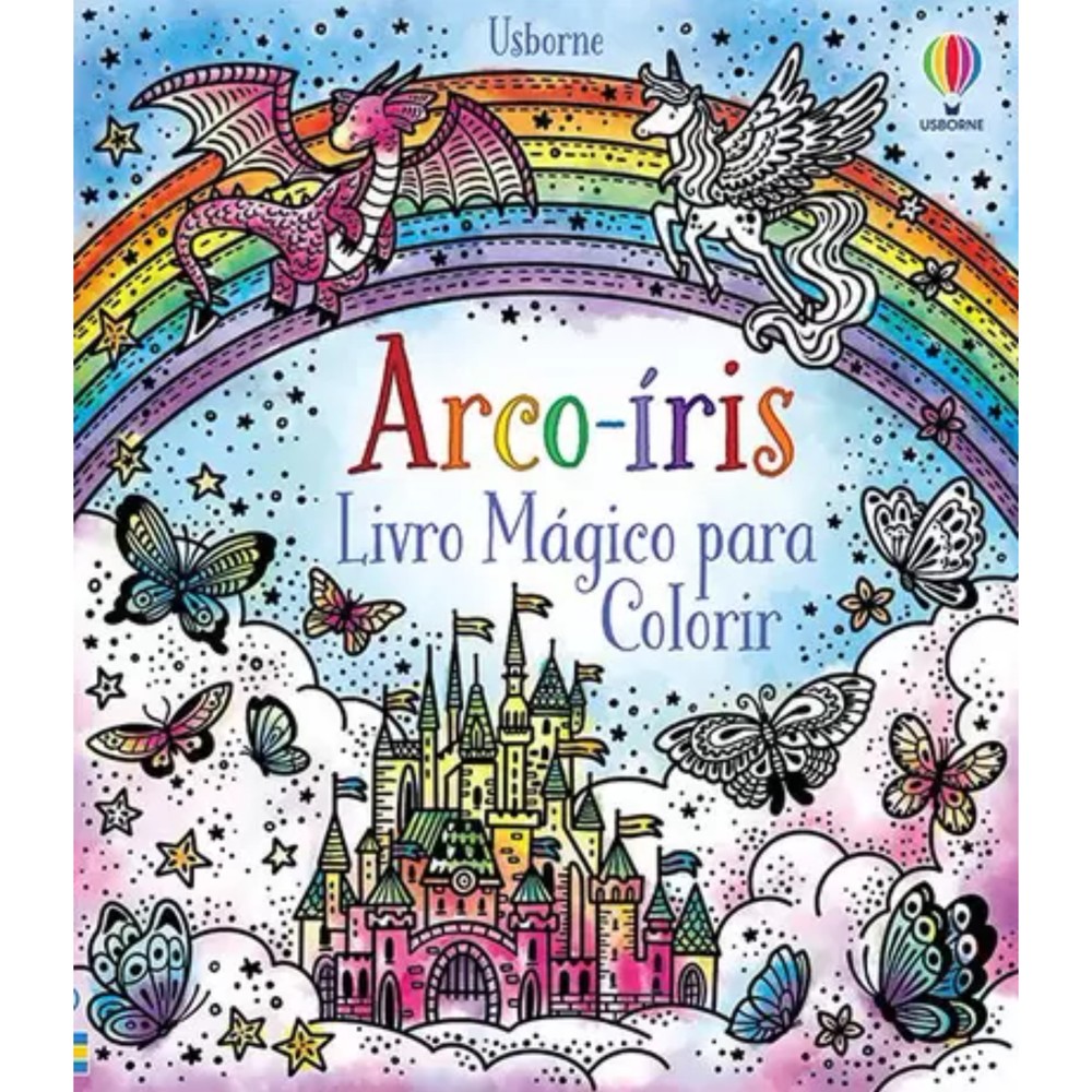 Arco-Íris - Livro Mágico para Colorir